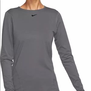 Nike Women's Pro Mesh Long Sleeve Shirt Medium